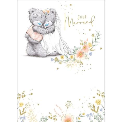 Bears Hugging Just Married Me to You Bear Wedding Day Card £1.79